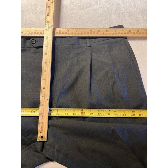 Georgio Giovanno Mens 46R 38x30 Gray Nailhead 2-Piece Classic Suit - Picture 13 of 16